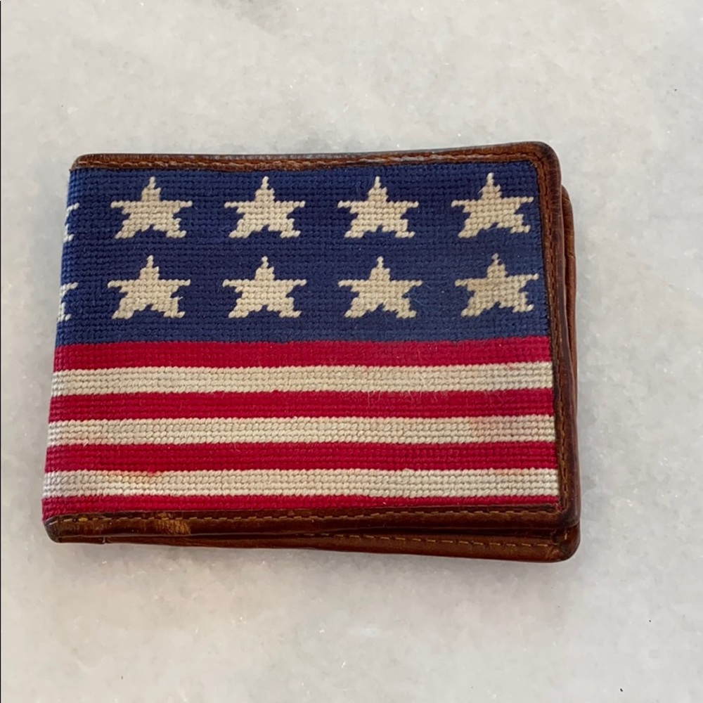Smathers & Branson USA flag wallet